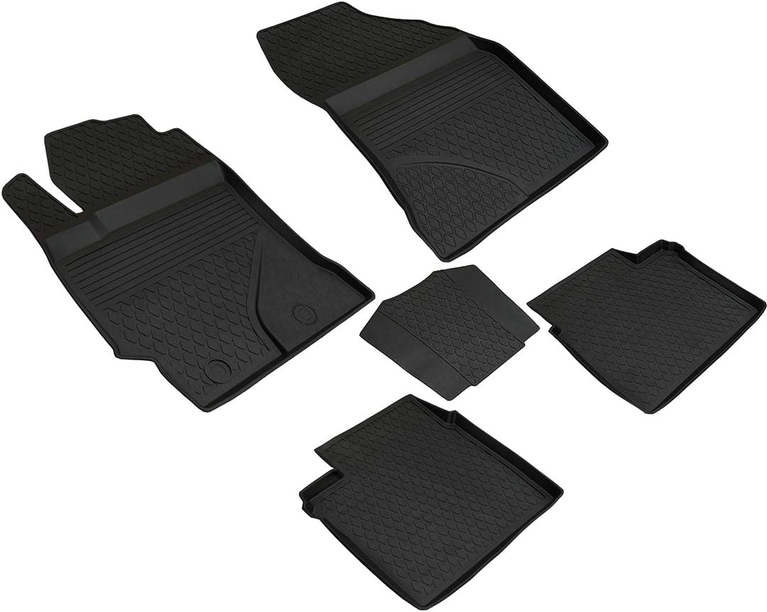 FITMAX Car Floor Mats for Toyota Corolla 20142018 Custom Fit Front