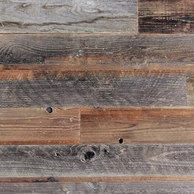 Epic Artifactory Reclaimed Barn Wood Wall Panel Easy Peel And