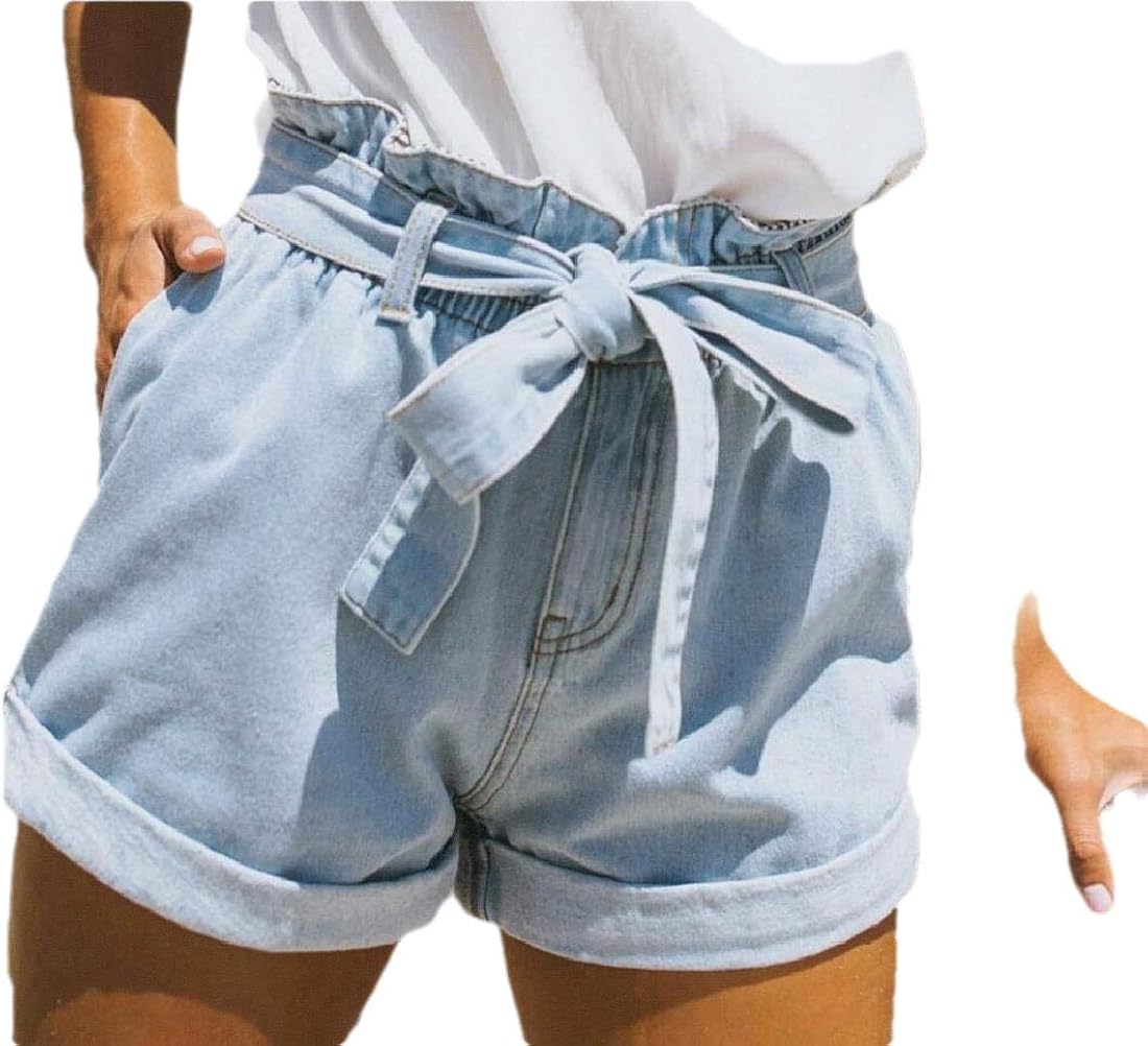 wide leg denim shorts womens