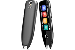 LIFMOCER Scan Reader Pen for Language Translator Device,Text to Speech Reading Pen,Two-Way Instant Translator Pen,OCR Digital Pen Reader for Students Adults,131 Languages Supported Translator