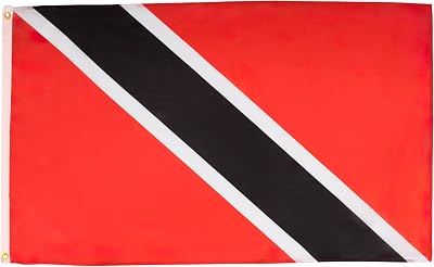 AZ FLAG Trinidad and Tobago Flag 3x5 ft 100D Polyester w/ 2 Brass Eyelets