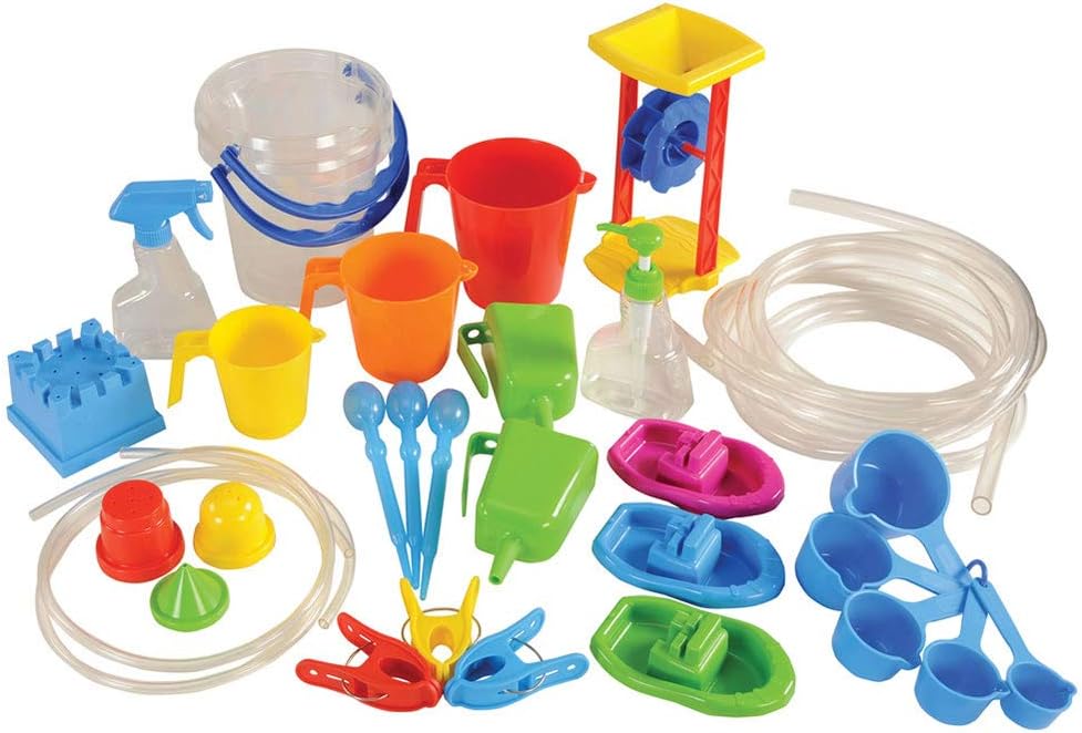 edxeducation Classroom Water Play Set - 35 Pieces