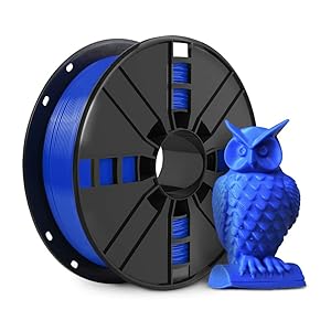 NOVAMAKER PLA 3D Printer Filament, Blue PLA Filament 1.75m, PLA 1kg Spool(2.2lbs), Dimensional Accuracy +/- 0.03mm