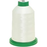 Isacord Embroidery Thread, White Thread 5000M color 0015