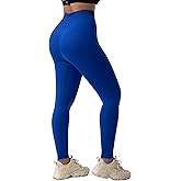 PaletteFit Workout Seamless Leggings for Women, High Waisted Women's Gym Leggings No Front Seam, Tummy Control 7/8 Tights