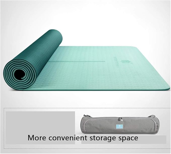 ZQSLD Yoga Mat Eco Friendly Material Eco Friendly TPE Yoga Mat,Wide
