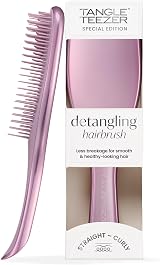 Tangle Teezer Ultimate Detangler Hairbrush Mauve Copper Chrome Finish