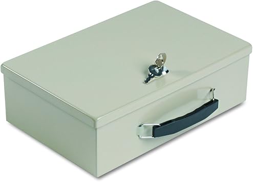 Amazon Com Mmf Industries Fire Retardant Cash Box With Lock 1