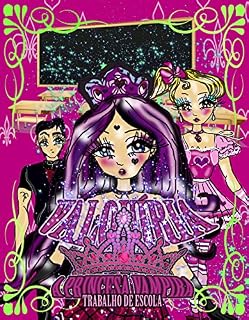 Livro Valquíria a princesa vampira: Trabalho de escola (HQ Valquíria a princesa vampira: Livro 3)