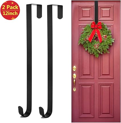 Amazon Com Kederwa 2 Pack 12inch Wreath Hanger For Front Door