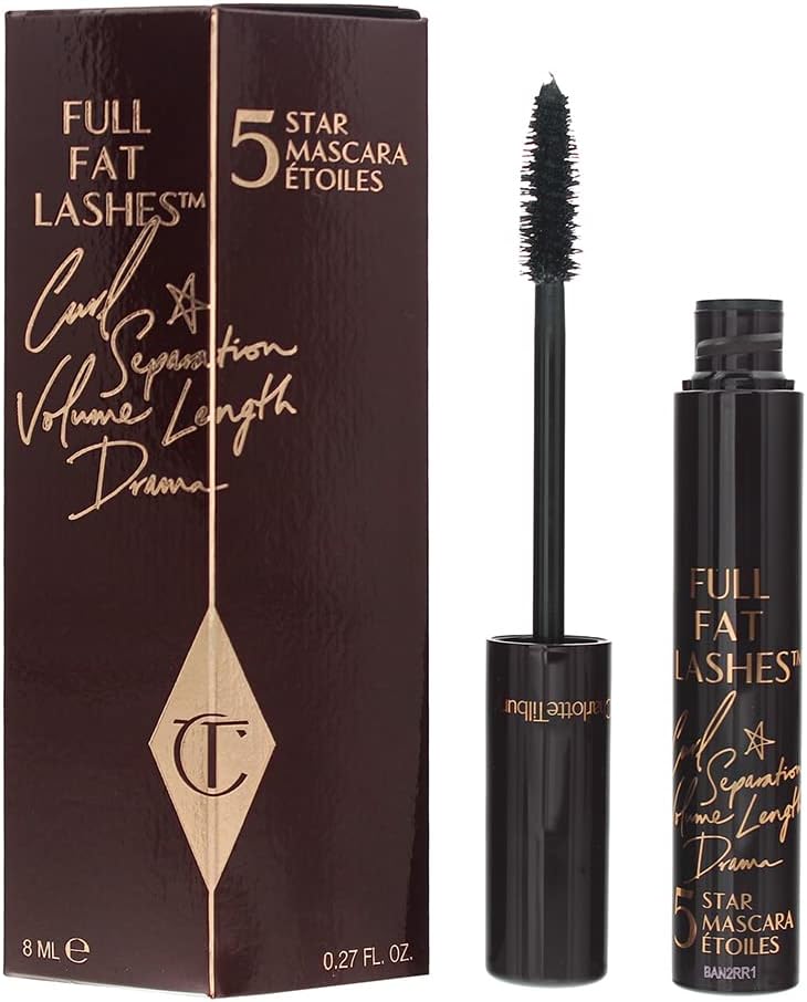 Charlotte Tilbury Full Fat Lashes Mascara Glossy Black 5 in 1 Definition Volume