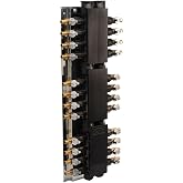 SharkBite 24 Port Home Run Manifold 3/4 Inch MNPT Inlet x 1/2 Inch Brass Crimp Ball Valve Outlets, PEX Pipe, PE-RT, RM22724