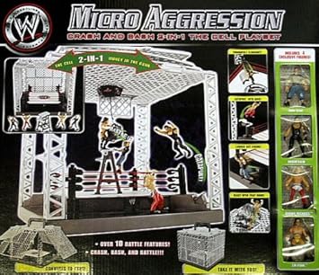wwe hell in a cell playset