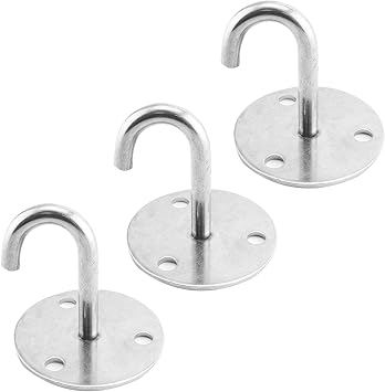 Amazon Com Youliang 3pcs Stainless Steel Round Screw Ceiling Hook