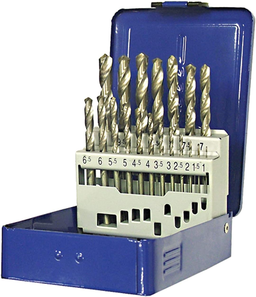 Faithfull MSET19PRO HSS Drill Set M2 1-10mm and Case
