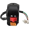 WOOSTAR 7/8" 22mm Handlebar Right Start Switch Assembly Replacement for Taotao Speedy 50 Pony 50 VIP 50 Jet 50 Powermax 150 50cc 150cc QMB139 GY6 Scooter