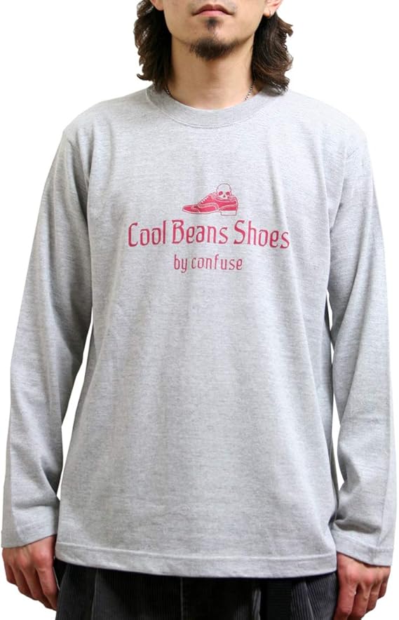 Amazon コンフューズ ロンt 長袖 Tシャツ メンズ おおきいサイズ ワーク系 スカル ドクロ Cflt2926 Tシャツ カットソー 通販