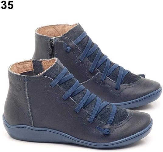 comfy flat heel arch support boots