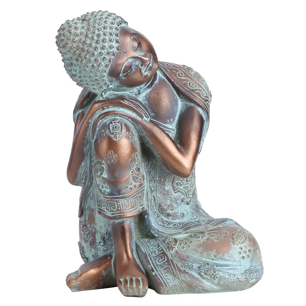 Sharainn Meditating Buddha Decor, Sleeping Buddha Ornament Household Accessories for Your Friends and Family