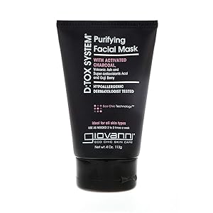 Giovanni Purifying Facial Mask - Dermatologist Tested D:Tox System 4 Ounce (Pack of 1)