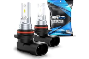 Marsauto H10 9145 LED Fog Light Bulb 9140 LED Fog Lamps Super Bright CSP Chips 6000K Cool White Play and Plug, 360-degree Illumination, Non-polarity (Pack of 2)