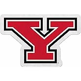 Rico Industries NCAA Youngstown Penguins Primary Shape Cut Pennant - Home and Living Room Décor - Soft Felt EZ to Hang