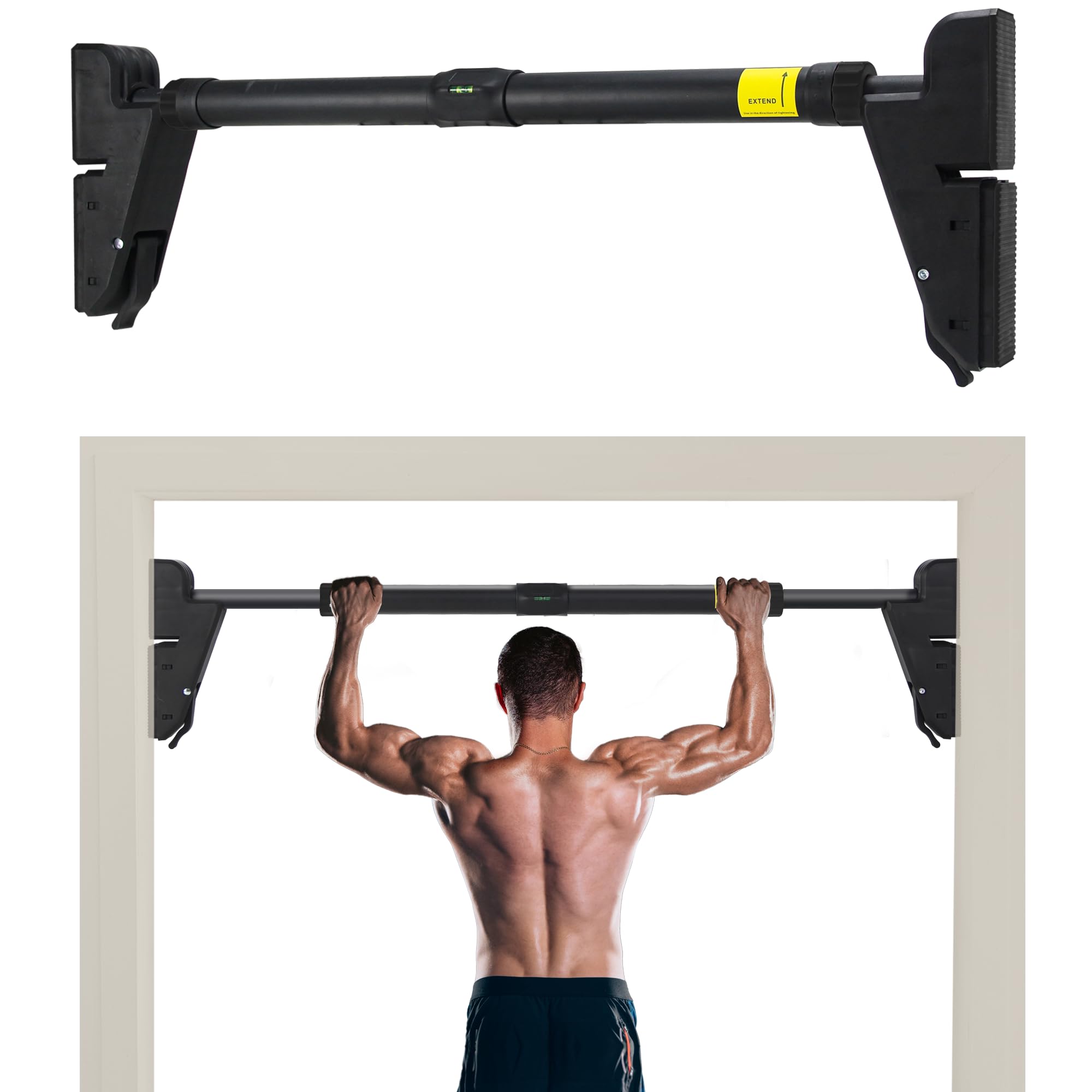 FICTOR Door Pull up Bar for Doorway, Strength