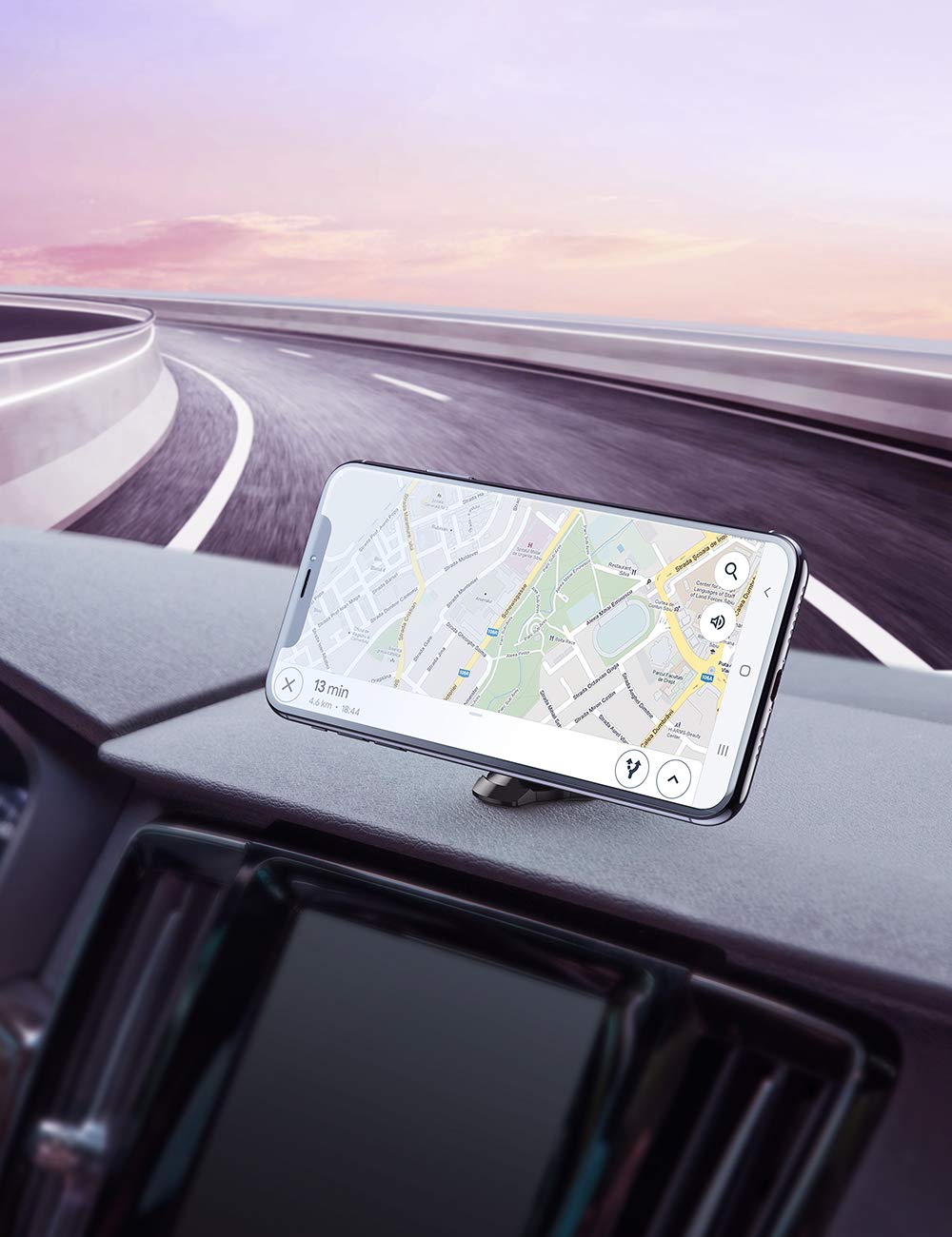 Magnetic Phone Car Mount, VAVA Phone Holder for Car, Car Cell Phone Holder, Car Phone Mount, Compatible with iPhone Xs Max XR X 8 7 Plus Galaxy S10 S9 S8 Plus Note 9 8 Google Nexus LG HTC and More