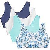 Fruit of The Loom Women's Multi-Pack Tank Top Style Sports Bra