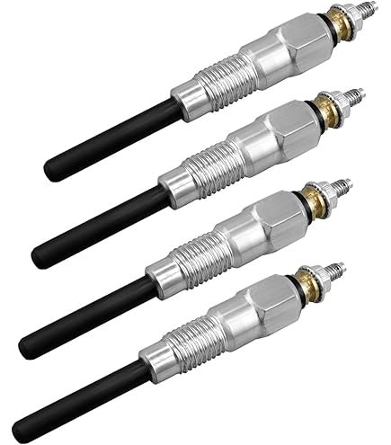 JEENDA 4-Pack Glow Plugs For Bobcat 743, 643 & Kubota V1402, V1702, V1902 Engines (Replaces 15221-65510)