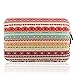 Kamor Bohemian Style Canvas Fabric Sleeve Case for 13.3 inch MacBook Air and MacBook Pro with Adapter Bag