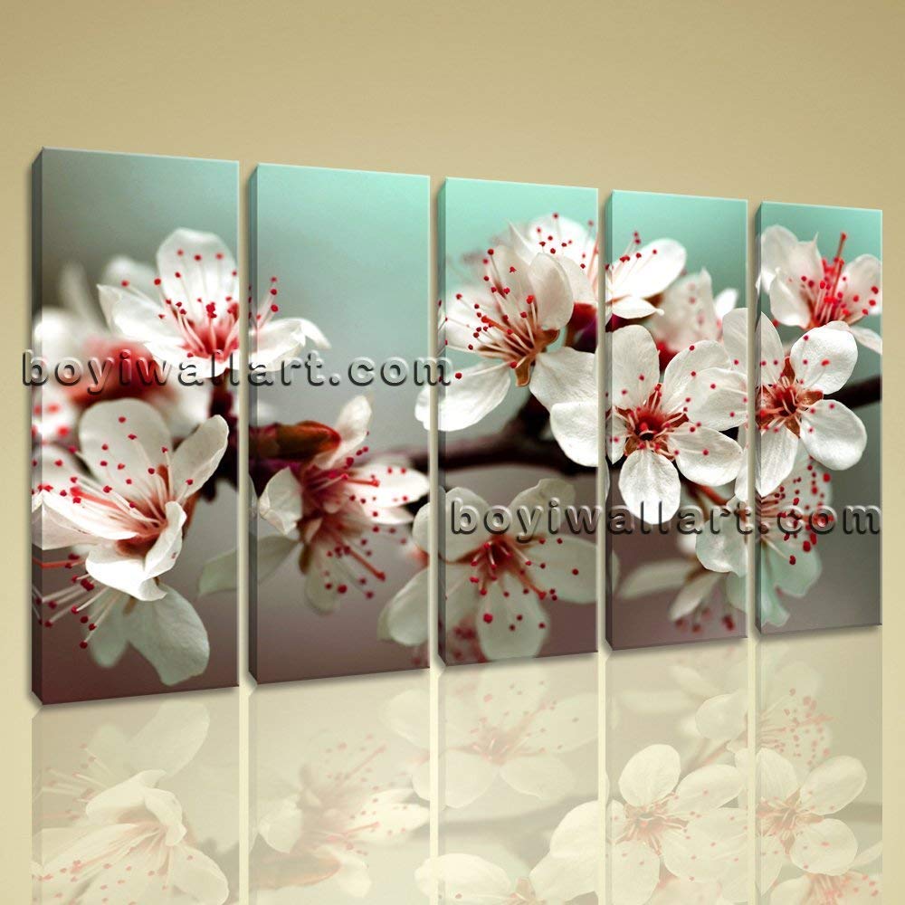 Large Print Floral Wall Art Decor Painting Canvas Modern