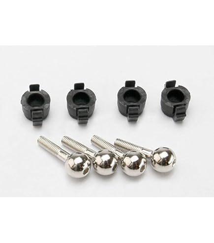 Amazon.com: Traxxas 5378X Pivot Ball Caps and Dust Boots (set of
