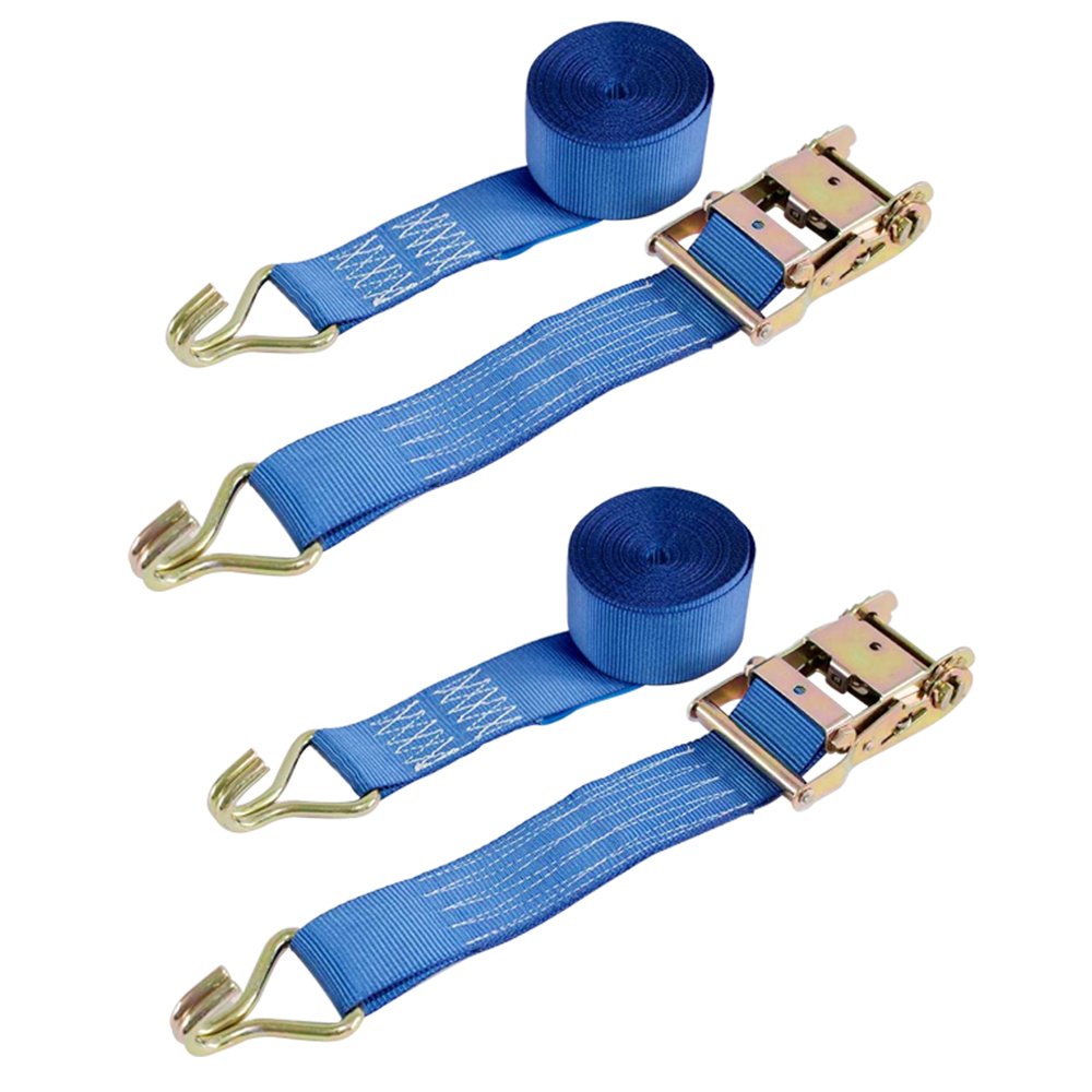 Diversity Wrap 2x Ratchet Strap Tie Down 2T 10m x50mm Iron Handle and