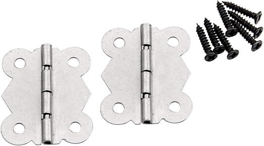 SSB-JIAOLIAN, 2pcs 40x34mm de Bronce Antiguo gabinete de la Puerta