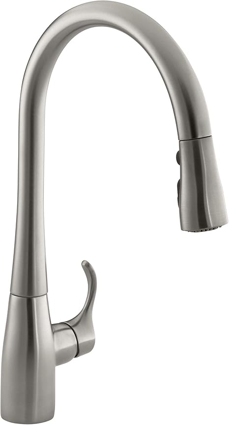 Kohler K 596 Vs Simplice Kitchen Faucet Vibrant Stainless Touch
