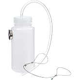 Mission Automotive Brake Bleeder Kit - 16 Oz, White - Brake Fluid Bleed Kit &amp; Magnetic Bleeder Bottle with Lanyard