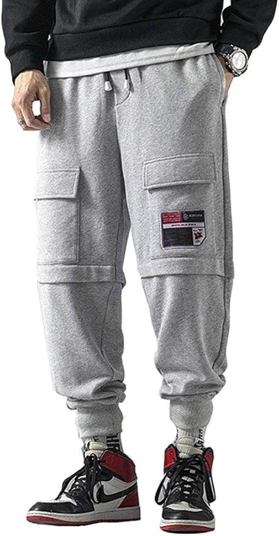 Amazon カーゴパンツ メンズ スリム ストレッチ メンズパンツ 運動パンツ 9分丈 春夏用 ズボン カーゴ カジュアル ポケット 美脚パンツ パンツ ロングパンツ 通販