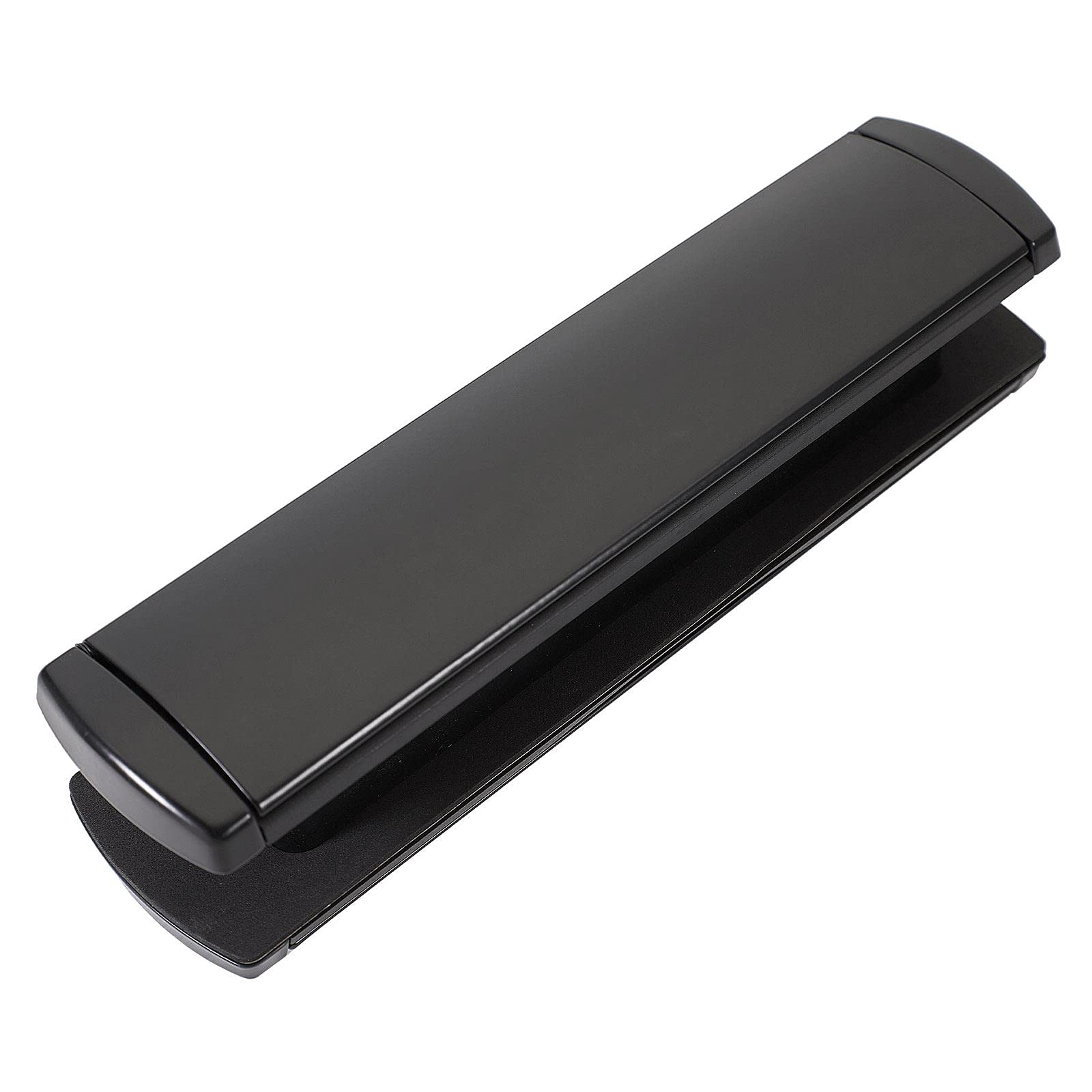 12" Letterplate Door Letterbox UPVC Wood Omega Premium Sprung Heavy Duty 40-80 - Black