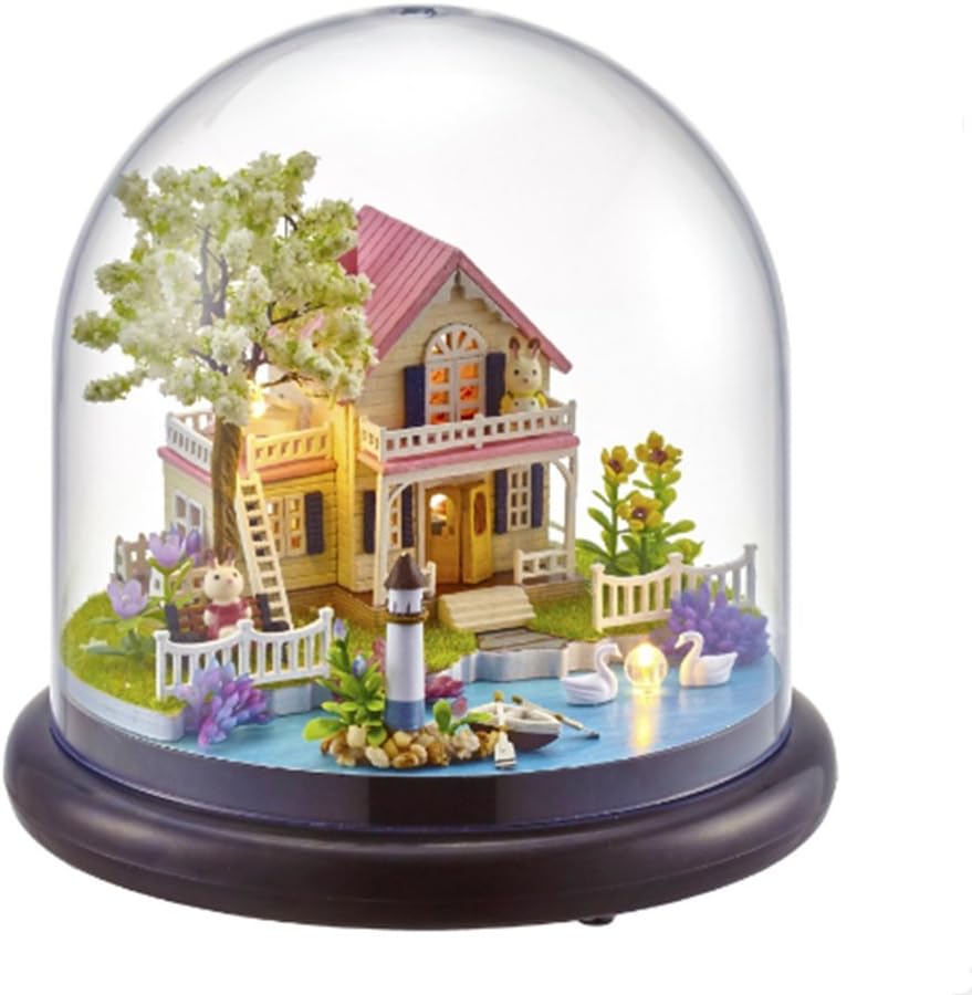 flever dollhouse miniature diy house kit