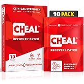 Cheal Recovery Patches 10 Pack - Wake Up Refreshed After a Night Out | Apply Before Drinking | Skin-Friendly &amp; Waterproof | No Pills or Powders | All Natural | Individually Wrapped | Made in USA