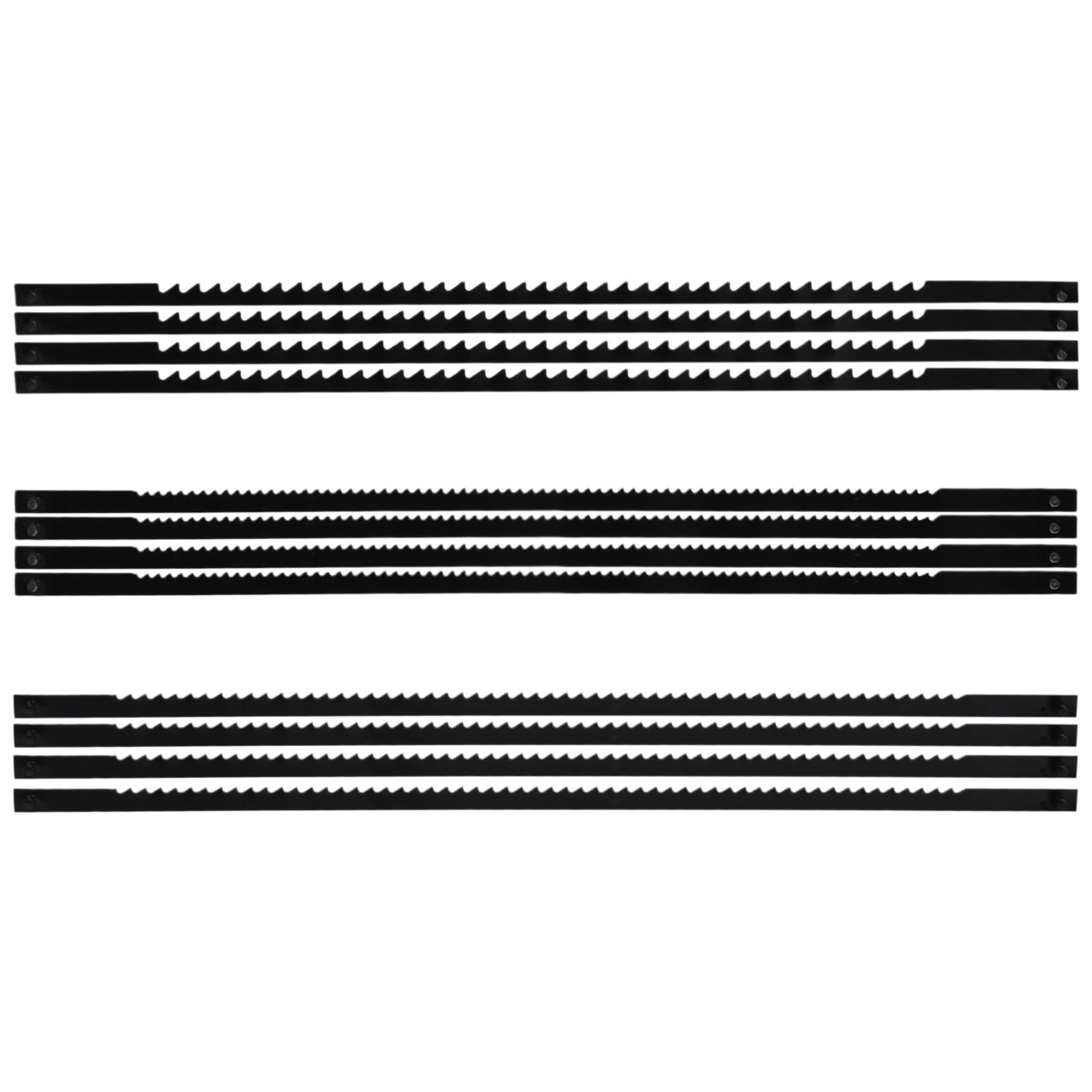 ZDSFSD 5 Inch Scroll Saw Blade 36 Pack Compatible for All Machines Require 5In. Pin End Scroll Saw - 10 TPI, 15 TPI, 18 TPI