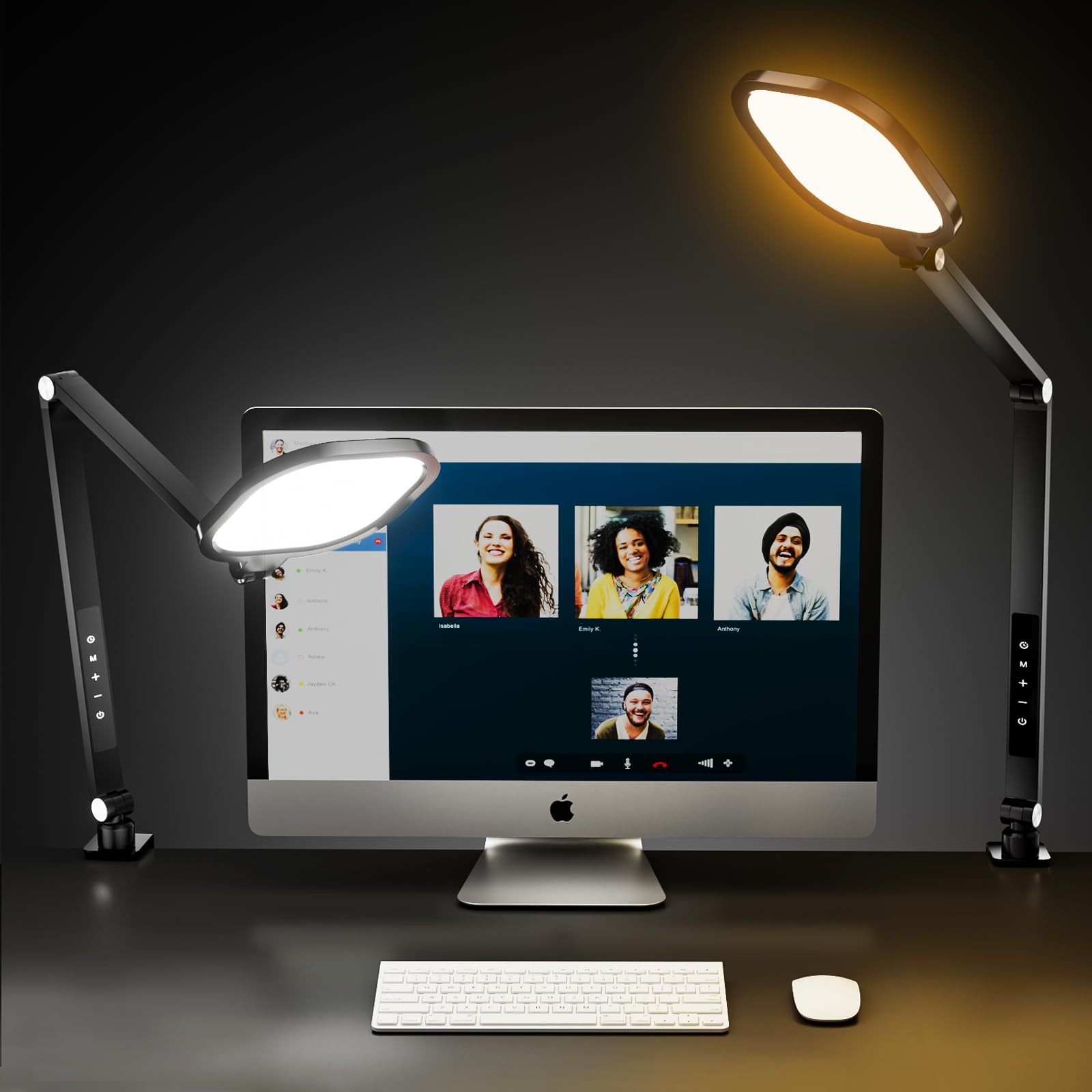 Mua Zoom Lighting for Computer Video Conference Light, 15w Dimmable ...