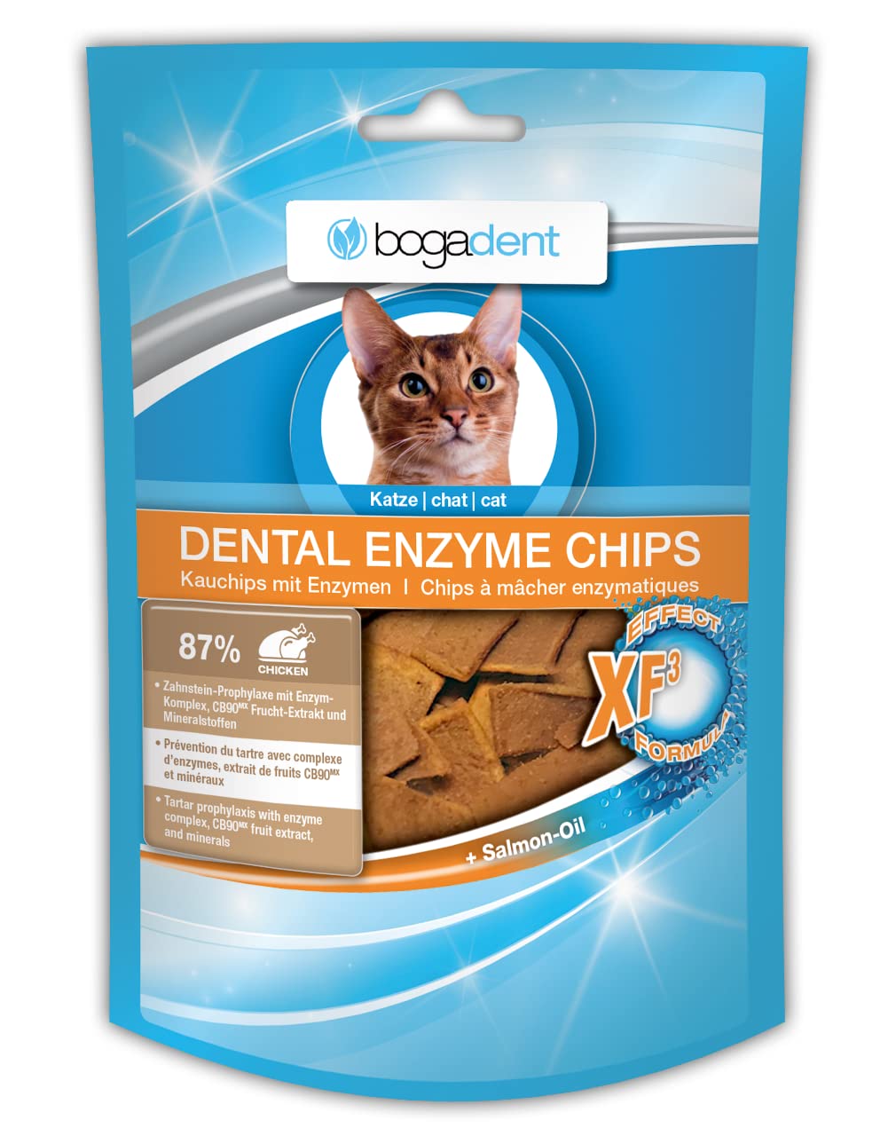Bogadent Dental Enzyme Fish Chips for Cats