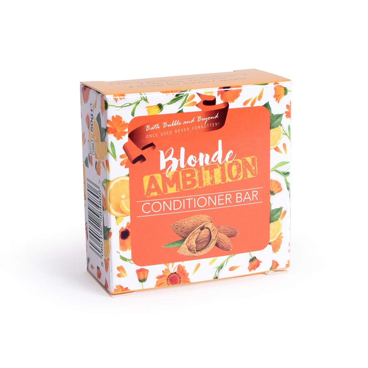 Blonde Ambition - Conditioner Bar Rhubarb Fair Hair Bath Bubble & Beyond Gift Boxed 50G