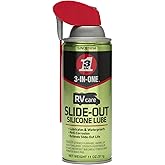 3-IN-ONE RVcare Slide-Out Silicone Lube with SMART STRAW SPRAYS 2 WAYS, 11 OZ