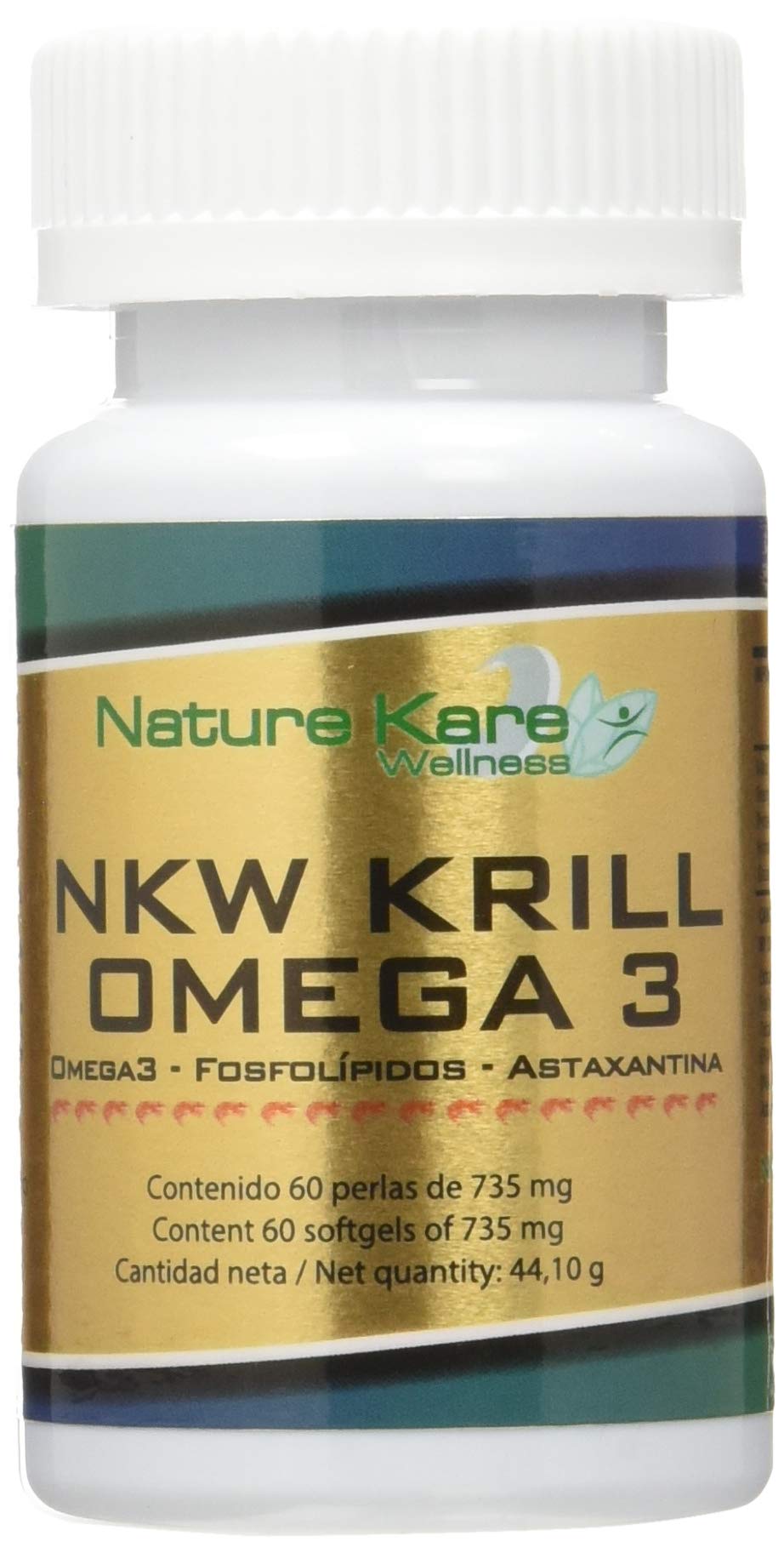 Nature Kare Wellness Krill Omega 60 Pearls 1 Unit 300 g