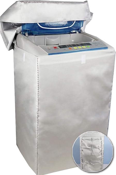 Amazon Co Jp カバー 専門店 洗濯機 カバー 4面 屋外 防水 紫外線 3年耐久 オックスフォード マジックテープ 全自動 日本正規1年保証 Creeks Lサイズ 洗濯物 約8 0kg 幅58 奥行60 高さ92cm 防水 オックスフォード ホーム キッチン