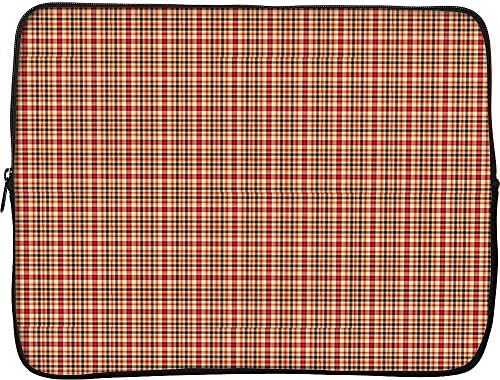 Designer Sleeves 8.9" to 10" Neoprene Tablet Case, Rusty Plaid (10GS2P-RP)