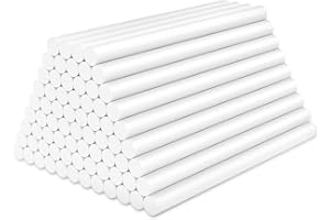 ENPOINT White Hot Glue Sticks Mini, 72 pcs 3.93 x 0.27 in Hot Melt Glue Adhesive EVA Sticks, White Mini Glue Sticks for Arts Crafts, DIY, Home General Repair, Holiday Gift Crafts, Bonding, Decoration